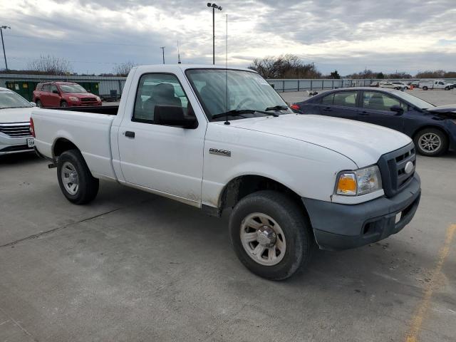 1FTYR10D67PA87986 - 2007 FORD RANGER WHITE photo 4