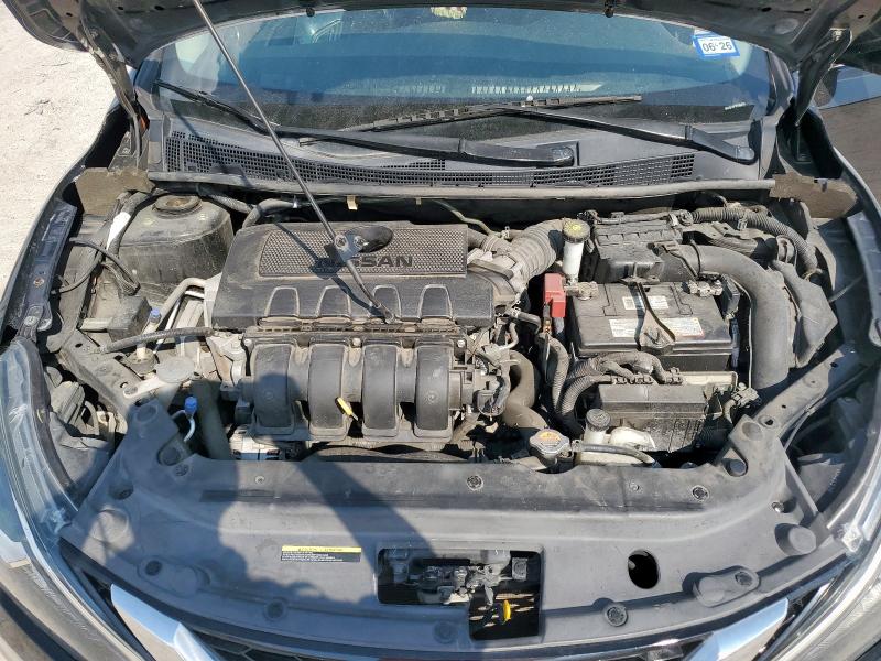 3N1AB7AP1KY362675 - 2019 NISSAN SENTRA S შავი ფოტო 11