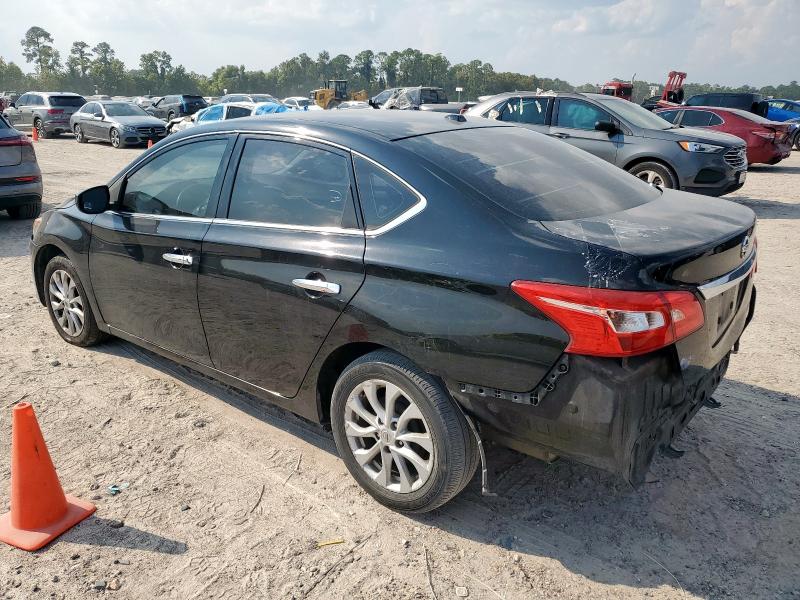 3N1AB7AP1KY362675 - 2019 NISSAN SENTRA S შავი ფოტო 2