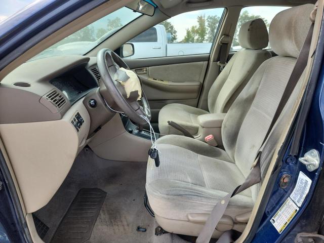 1NXBR32E38Z978002 - 2008 TOYOTA COROLLA CE BLUE photo 7