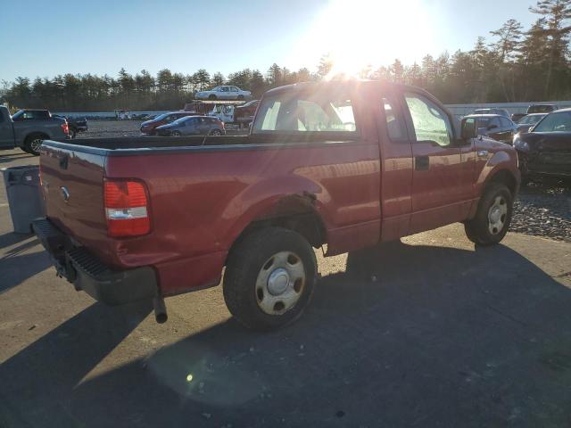 1FTRF12278KB63870 - 2008 FORD F150 MAROON photo 3