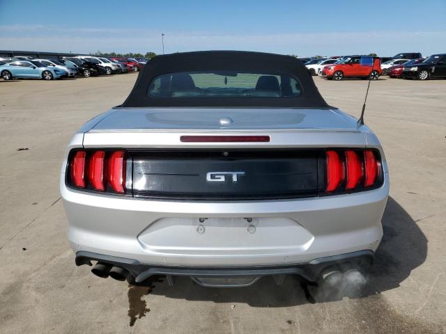 1FATP8FF1J5109953 - 2018 FORD MUSTANG GT SILVER photo 6