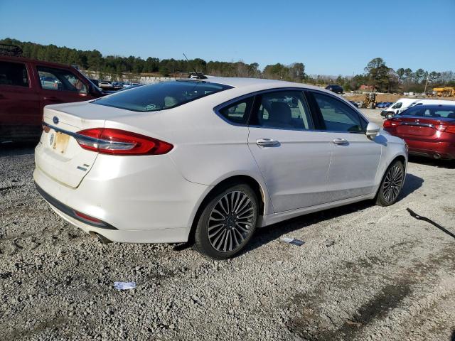 3FA6P0HDXJR183816 - 2018 FORD FUSION SE WHITE photo 3