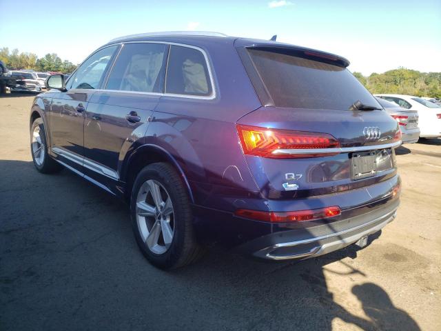 WA1AXAF75MD000126 - 2021 AUDI Q7 PREMIUM 蓝色 照片 2