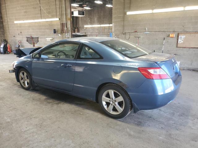 2HGFG11848H545742 - 2008 HONDA CIVIC EX BLUE photo 2