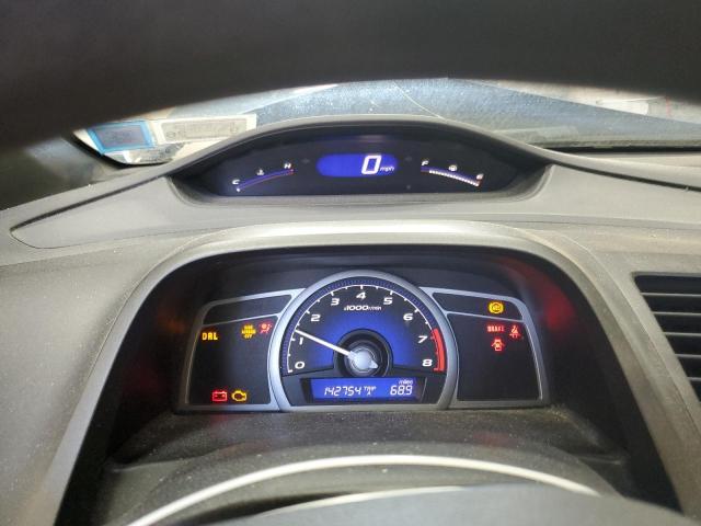 2HGFG11848H545742 - 2008 HONDA CIVIC EX BLUE photo 9