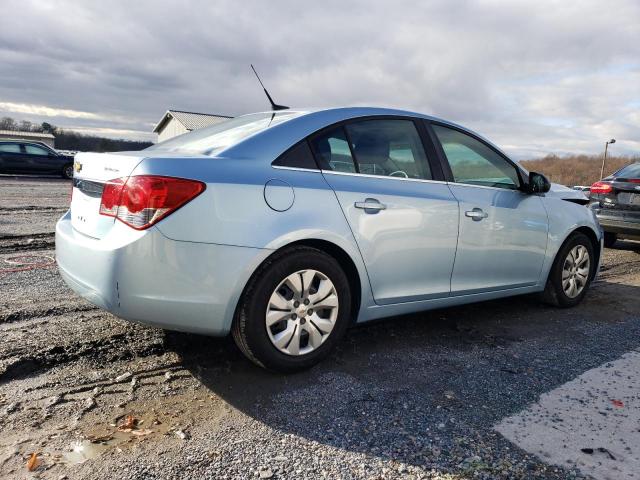 1G1PC5SH9C7240920 - 2012 CHEVROLET CRUZE LS BLUE photo 3