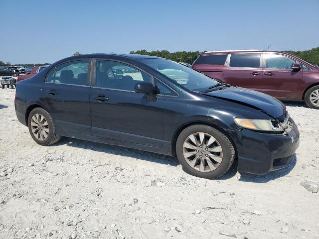 19XFA1F82AE023900 - 2010 HONDA CIVIC EX BLACK photo 4