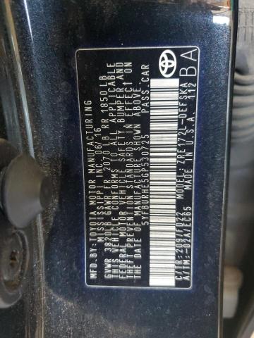 5YFBURHE5GP530725 - 2016 TOYOTA COROLLA L BLACK photo 13