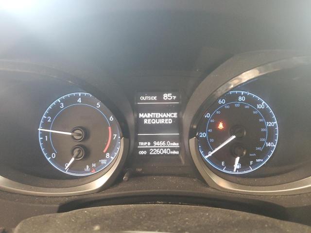 5YFBURHE5GP530725 - 2016 TOYOTA COROLLA L BLACK photo 9