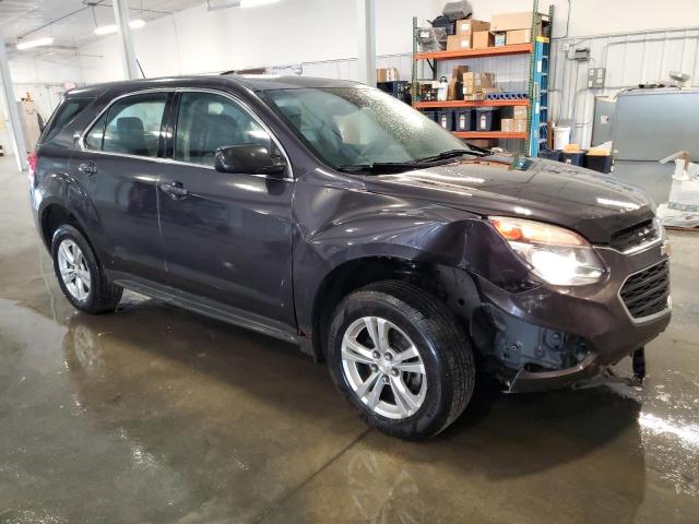 2GNFLEEK6G6224018 - 2016 CHEVROLET EQUINOX LS CHARCOAL photo 4