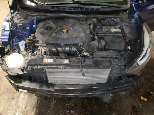 5NPDH4AE1GH767655 - 2016 HYUNDAI ELANTRA SE BLUE photo 11