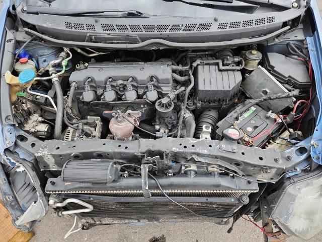 1HGFA16578L082143 - 2008 HONDA CIVIC LX BLUE photo 11