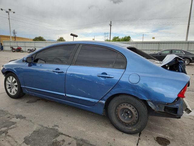 1HGFA16578L082143 - 2008 HONDA CIVIC LX BLUE photo 2