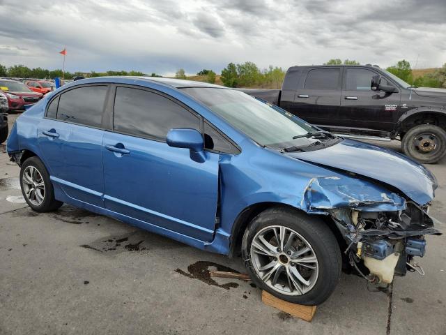 1HGFA16578L082143 - 2008 HONDA CIVIC LX BLUE photo 4