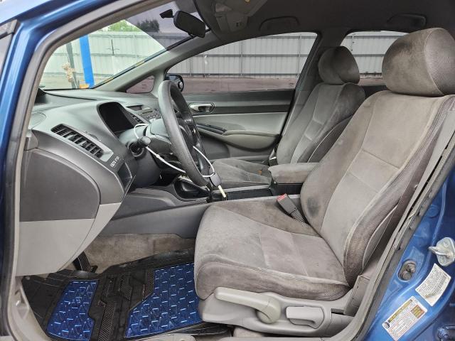 1HGFA16578L082143 - 2008 HONDA CIVIC LX BLUE photo 7