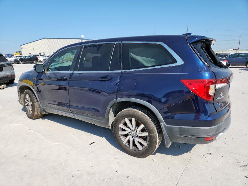5FNYF5H52LB004930 - 2020 HONDA PILOT EXL BLUE photo 2