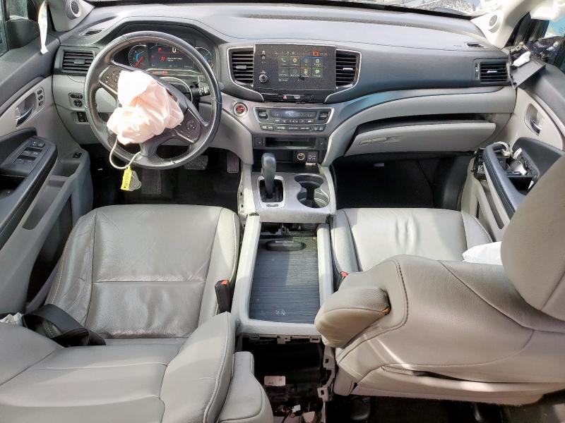 5FNYF5H52LB004930 - 2020 HONDA PILOT EXL BLUE photo 8