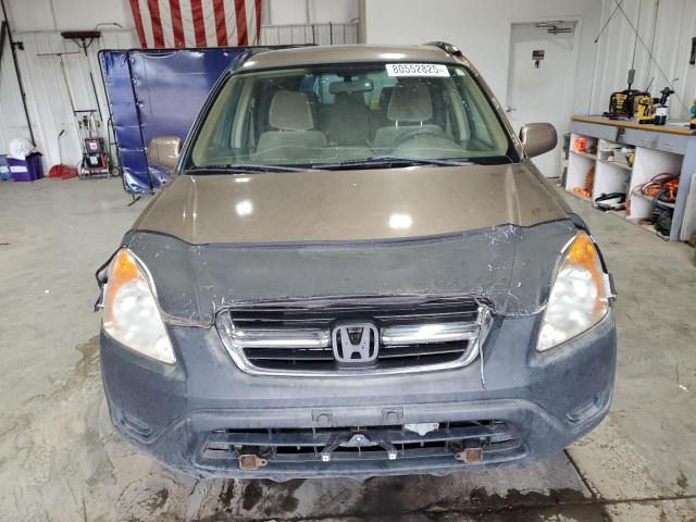 JHLRD78882C032892 - 2002 HONDA CR-V EX BROWN photo 5