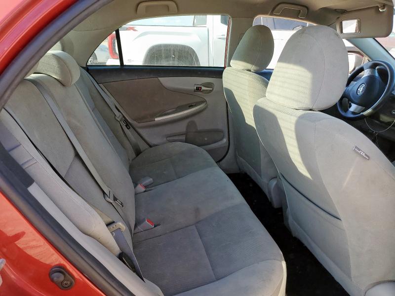 5YFBU4EE2CP039580 - 2012 TOYOTA COROLLA BASE RED photo 10