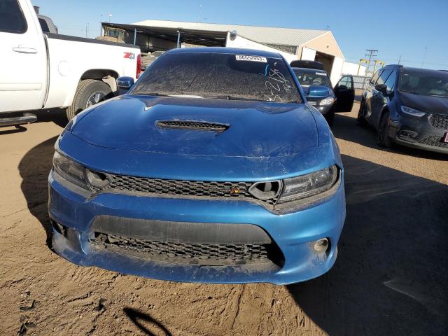 2C3CDXGJ6MH584869 - 2021 DODGE CHARGER SCAT PACK BLUE photo 5