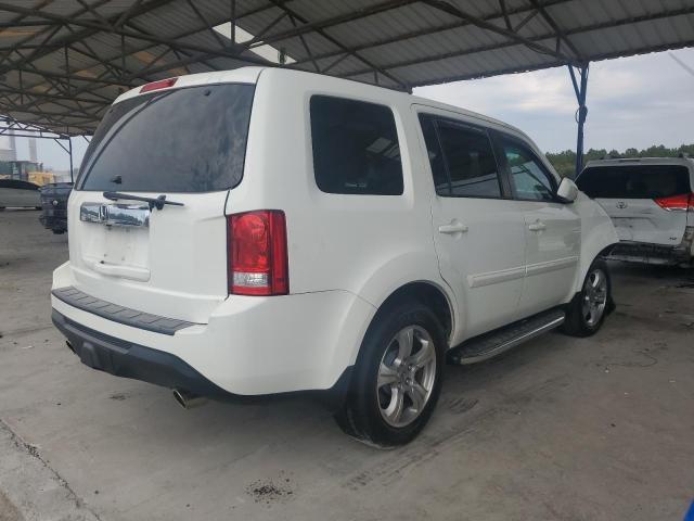 5FNYF4H50EB047661 - 2014 HONDA PILOT EXL WHITE photo 3