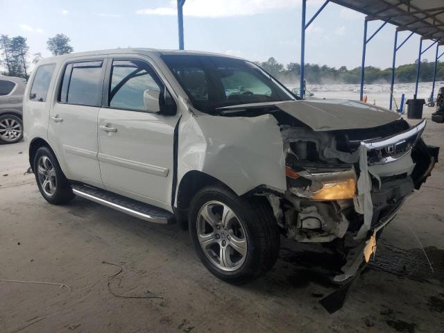 5FNYF4H50EB047661 - 2014 HONDA PILOT EXL WHITE photo 4