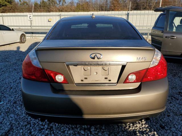 JNKBY01E76M205861 - 2006 INFINITI M45 BASE BROWN photo 6