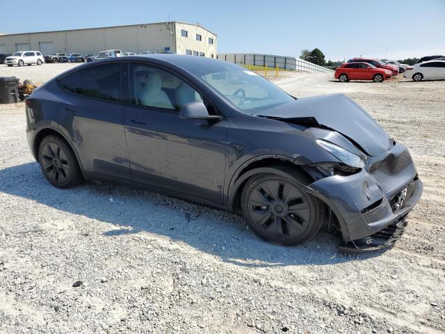 7SAYGDEDXSA353805 - 2025 TESLA MODEL Y GRAY photo 4