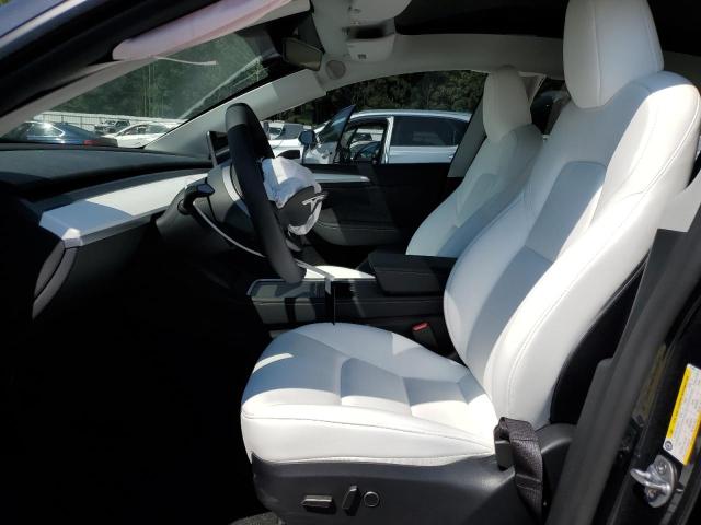 7SAYGDEDXSA353805 - 2025 TESLA MODEL Y GRAY photo 7