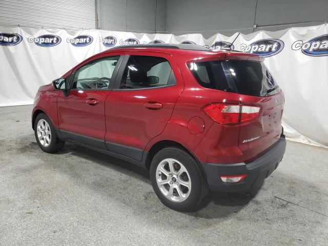 MAJ3S2GE7KC277451 - 2019 FORD ECOSPORT SE Czerwony zdjęcie 2