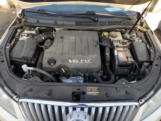 1G4GE5GV5AF212773 - 2010 BUICK LACROSSE CXS WHITE photo 11