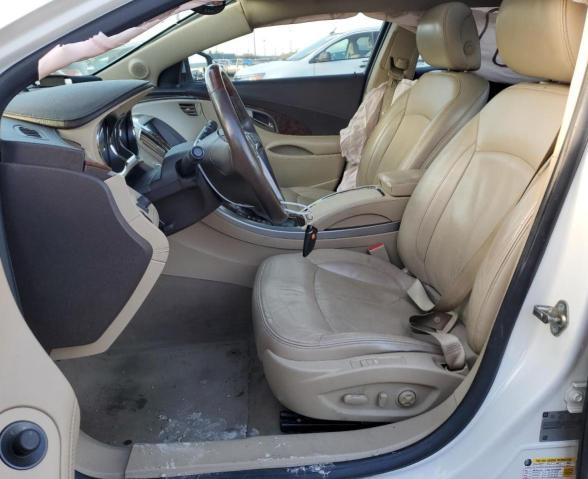 1G4GE5GV5AF212773 - 2010 BUICK LACROSSE CXS WHITE photo 7