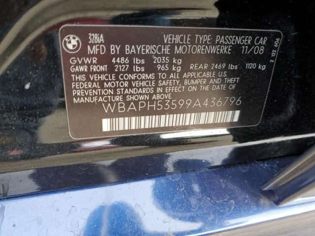 WBAPH53599A436796 - 2009 BMW 328 I SULEV BLUE photo 12