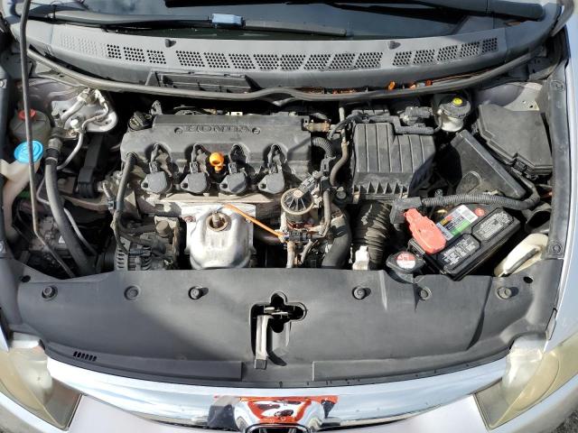 19XFA1F53BE029941 - 2011 HONDA CIVIC LX SILVER photo 11