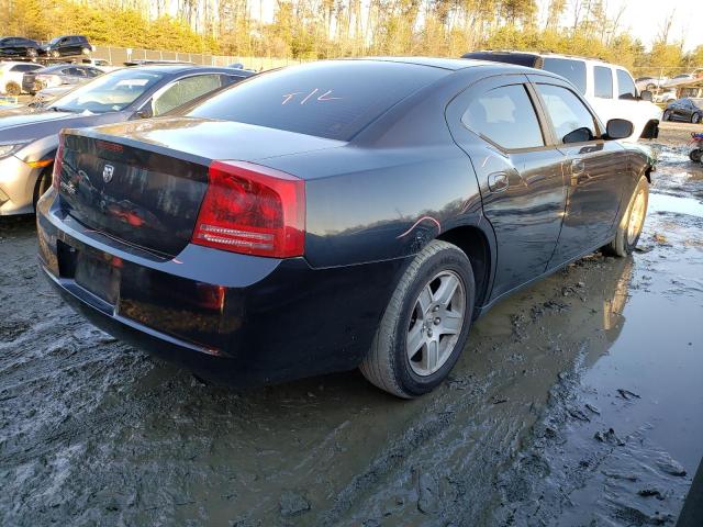 2B3KA43R27H827223 - 2007 DODGE CHARGER SE BLACK photo 3