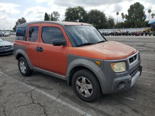 5J6YH18553L008156 - 2003 HONDA ELEMENT EX ORANGE photo 4