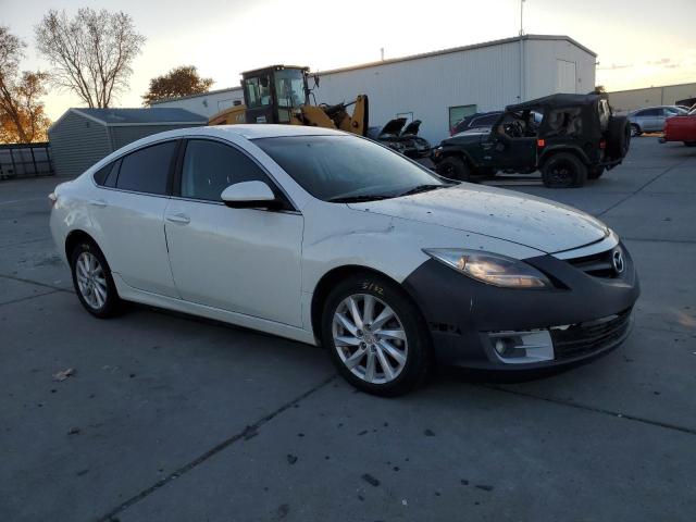 1YVHZ8CH4B5M26959 - 2011 MAZDA 6 I WHITE photo 4