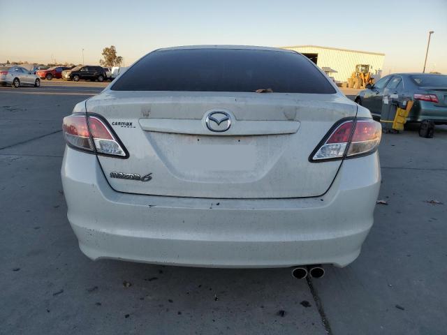 1YVHZ8CH4B5M26959 - 2011 MAZDA 6 I WHITE photo 6