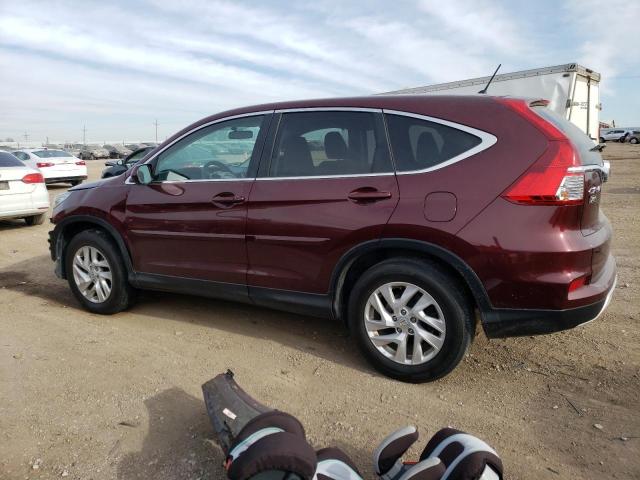 2HKRM4H50FH626498 - 2015 HONDA CR-V EX BURGUNDY photo 2