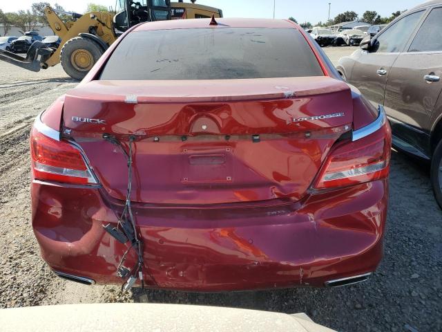 1G4GB5G37EF240183 - 2014 BUICK LACROSSE RED photo 6