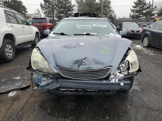 JTHBA30G655107714 - 2005 LEXUS ES 330 SILVER photo 5