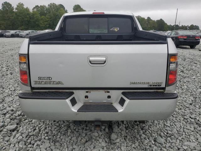 2HJYK16536H559239 - 2006 HONDA RIDGELINE RTL GRAY photo 6