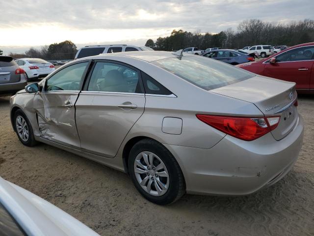 5NPEB4AC0BH283814 - 2011 HYUNDAI SONATA GLS BEIGE photo 2