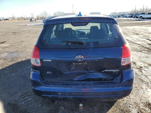 2T1KR32E63C754149 - 2003 TOYOTA COROLLA MA XR BLUE photo 6