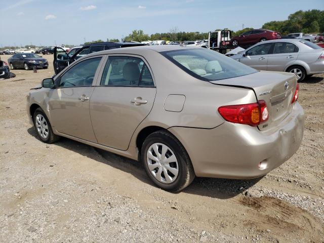 2T1BU4EE8AC461477 - 2010 TOYOTA COROLLA BASE Beżowy zdjęcie 2