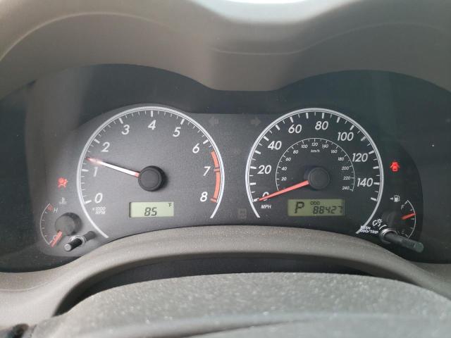 2T1BU4EE8AC461477 - 2010 TOYOTA COROLLA BASE Beżowy zdjęcie 9