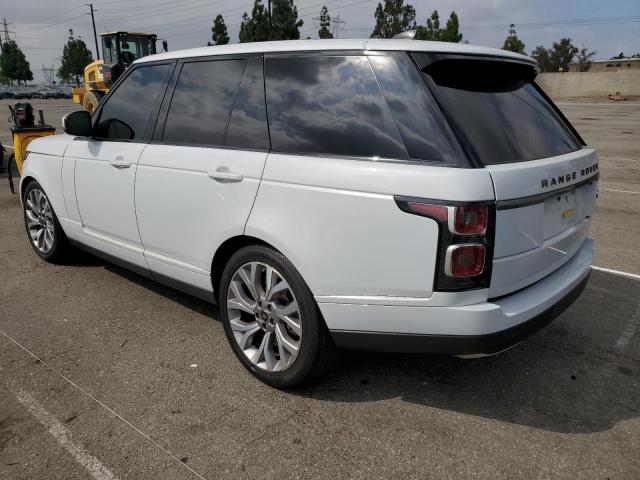 SALGR2RVXKA550231 - 2019 LAND ROVER RANGE ROVE WHITE photo 2