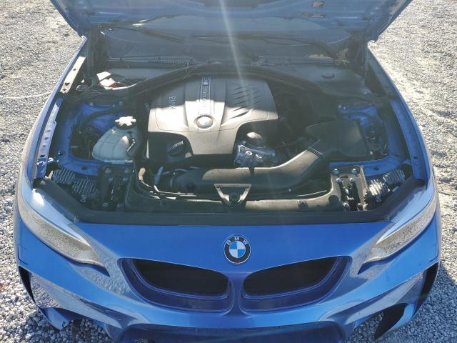 WBA1J7C55EVW84570 - 2014 BMW M235I BLUE photo 11