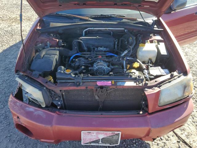 JF1SG65633H708372 - 2003 SUBARU FORESTER 2.5XS წითელი ფოტო 12